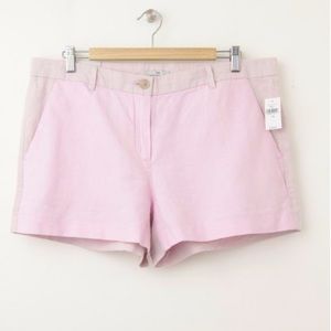 PREOWNED GAP SUNKISSED TONAL LINEN SHORTS